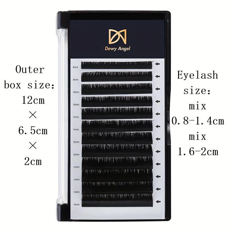 Individual Natural Curling Thick Grafting Lashes Extension