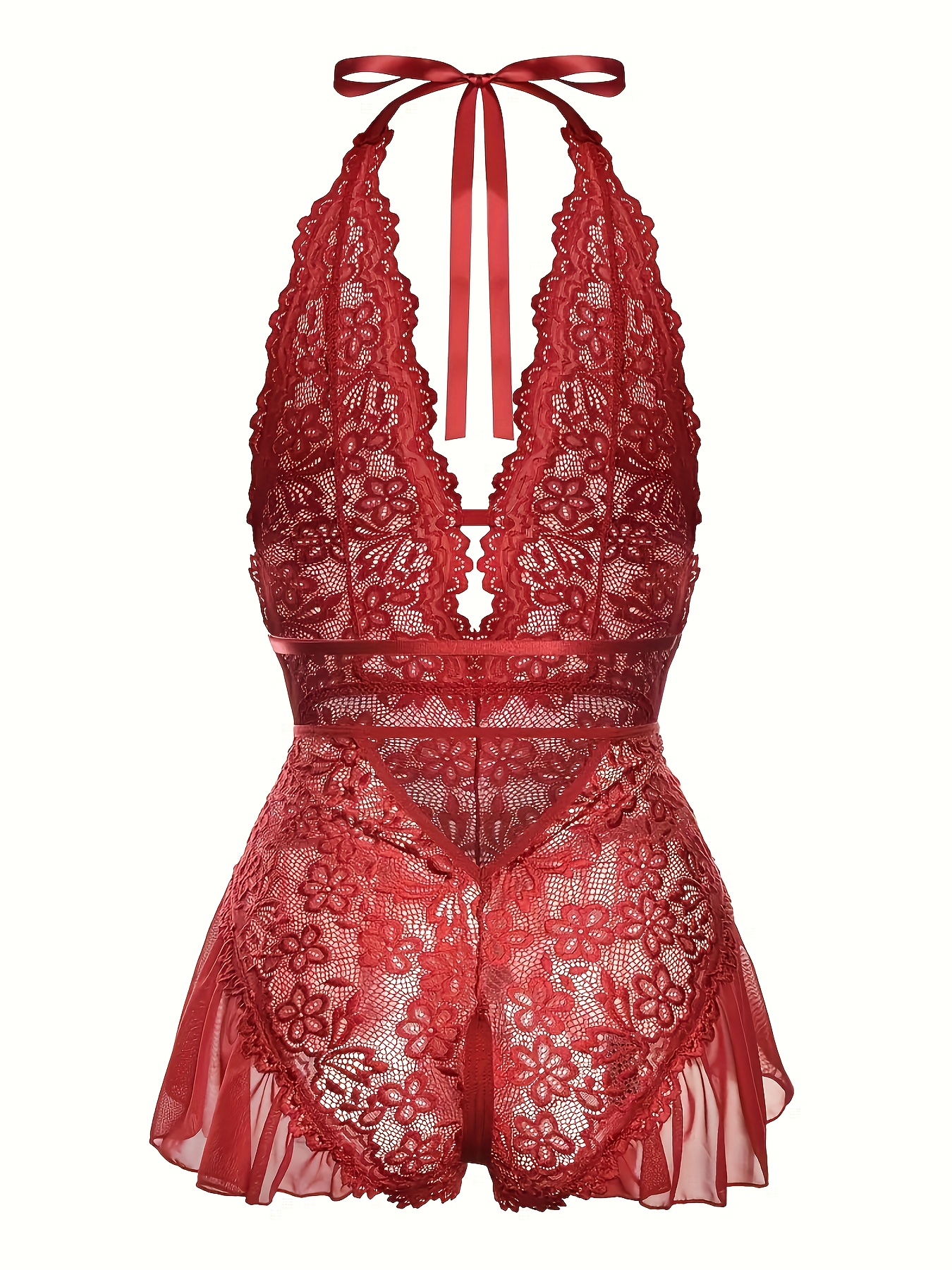 Buy Creamsicle Lace Bodysuit - Order Teddies online 1124512200
