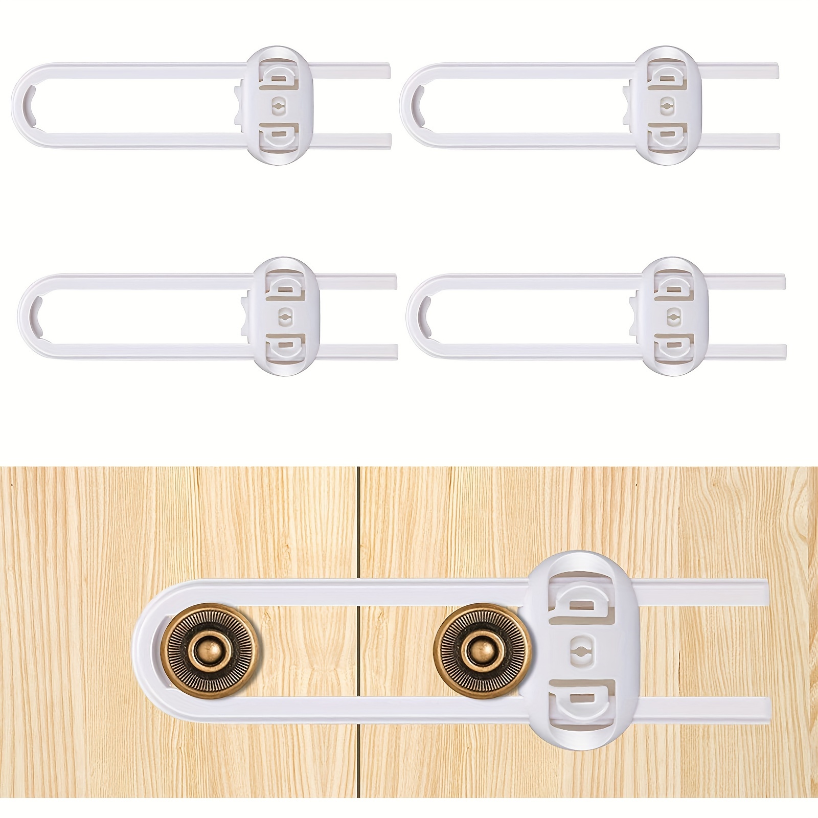 Child Safety Drawer Locks Right Angle Locks Cupboard Door - Temu