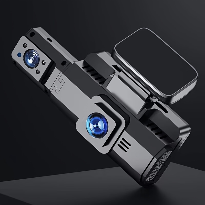 3 Lens Dash Camera Touch Ips Screen Car Video Recorder 1080p - Temu
