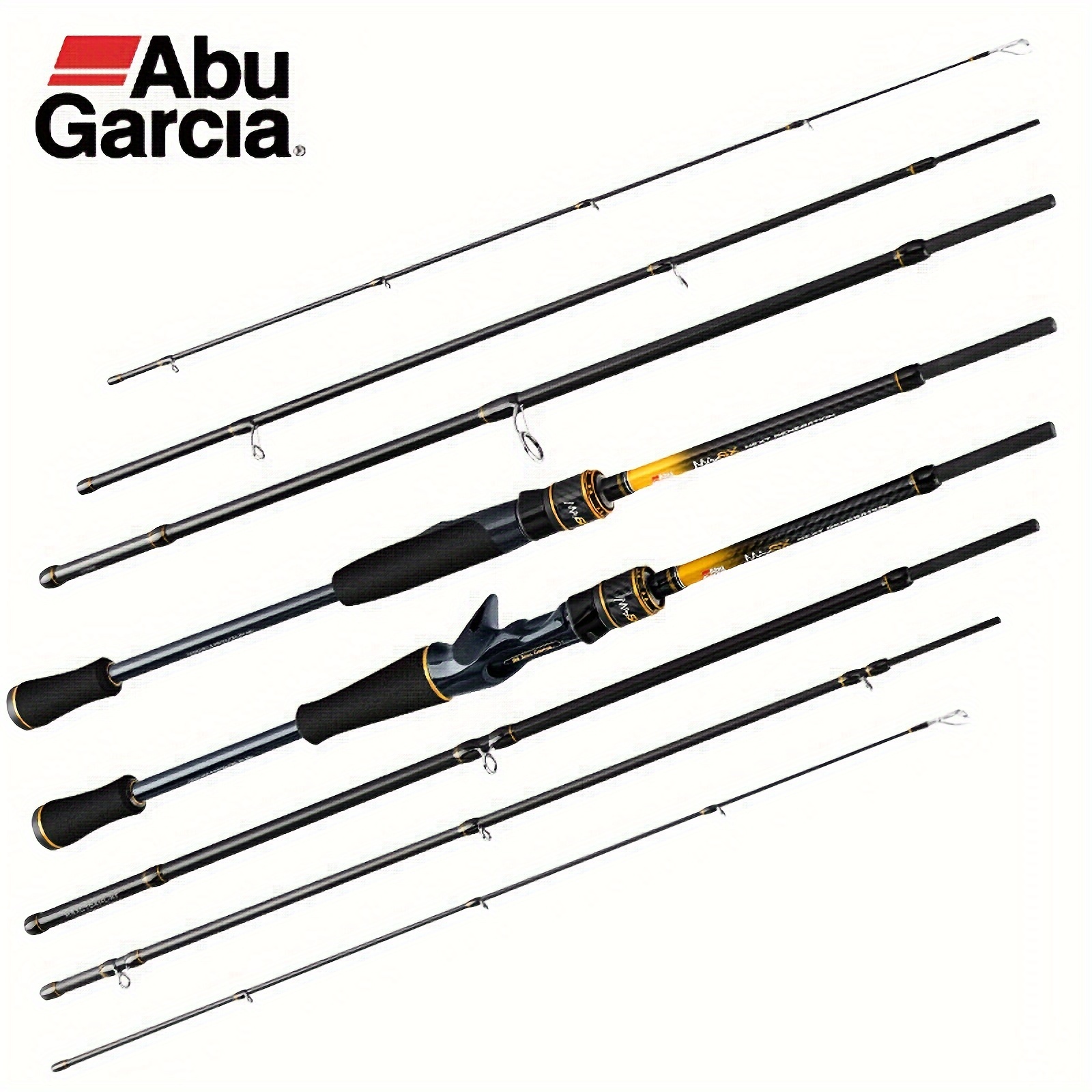 Abu Garcia Maxsx Lightweight Portable 4 section Fishing Rod - Temu Canada