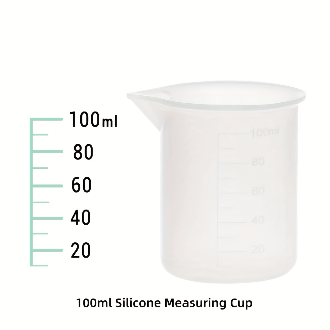 LET'S RESIN Large Silicone Measuring Cups, 600ml/20oz Resin Mixing