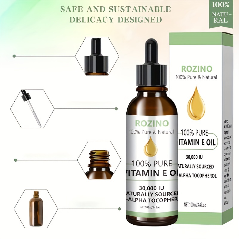 Aceite base. Con vitamina E 100%, ideal para pequeñas zonas,¡genial!