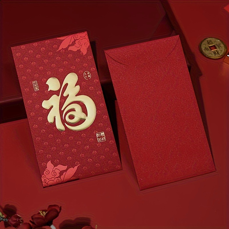 New 2024 Customised Red Packet Money Chinese New Year Red Pocket  Traditional Hong Baopopular - China Wholesale 2024 Red Envelope Red Packet  Money $0.01 from Shanghai Langhai Printing Co., Ltd.