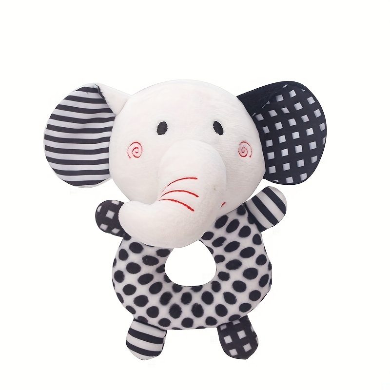 Newborn Stroller Toys, Hanging Baby Toys High Contrast Black and White  Animal Rattle Music Toy Infant Sensory Toys for Boys Girls 0 3 6 12 Months