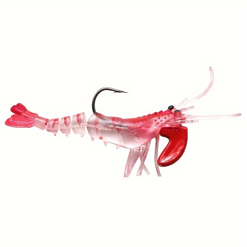 Pre rigged Shrimp Soft Plastic Fishing Lures Premium Durable - Temu