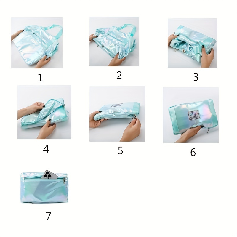 Waterproof Large Capacity Foldable Portable Gym Bag for Outdoor Travel