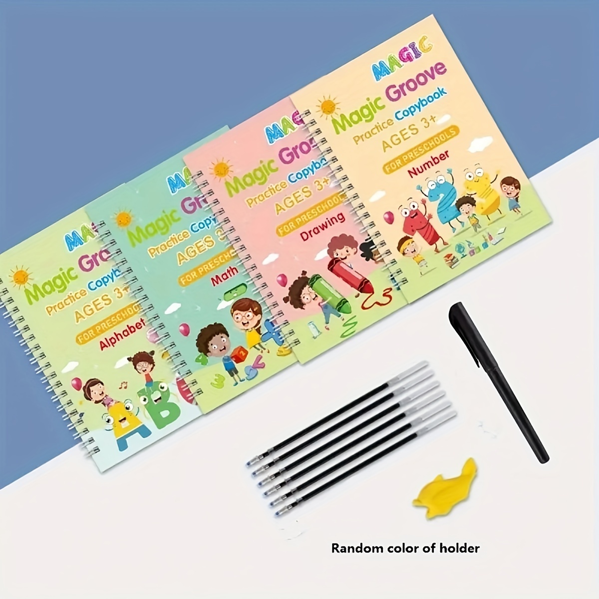 Alphabet Magic Practice Copybook For Kids handwriting - Temu