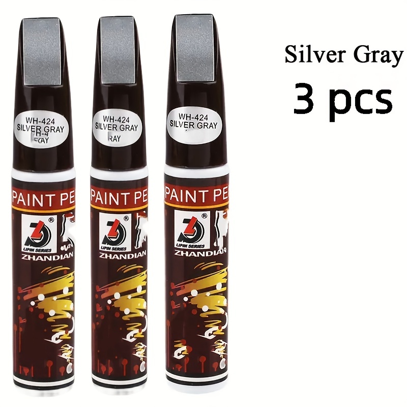 Car Paint Touch Up Paint Pen Pearl White Silvery Gray Black - Temu Germany