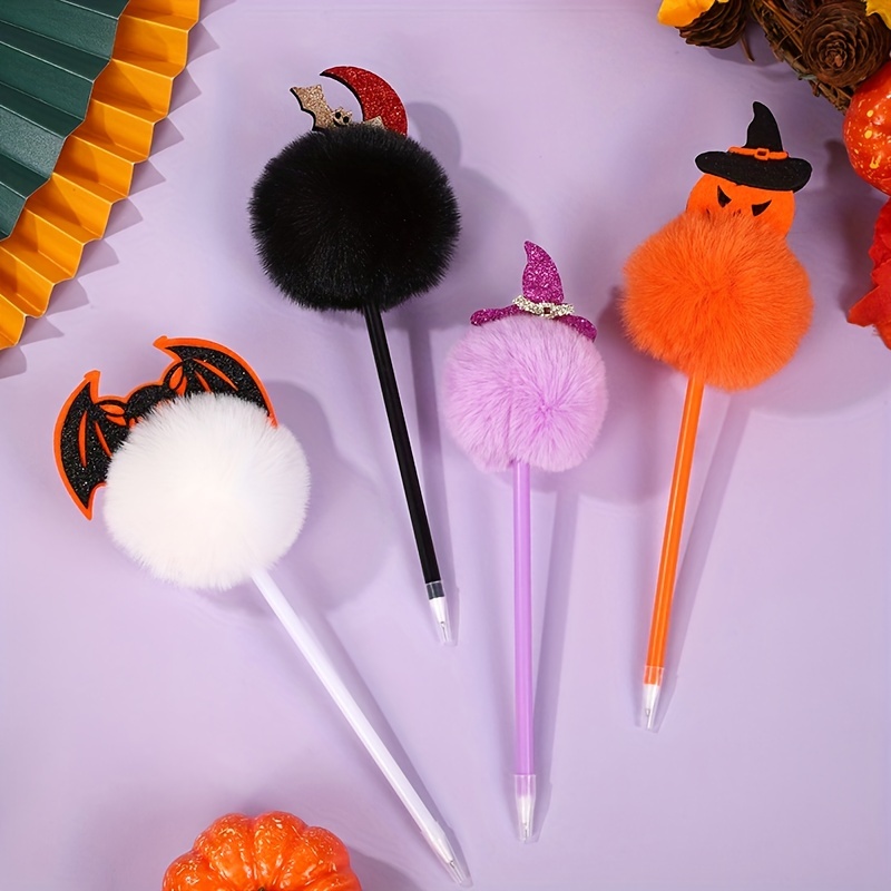 Autumn Halloween Pumpkin Pen, Pumpkin Pen With Refill Set, Fun