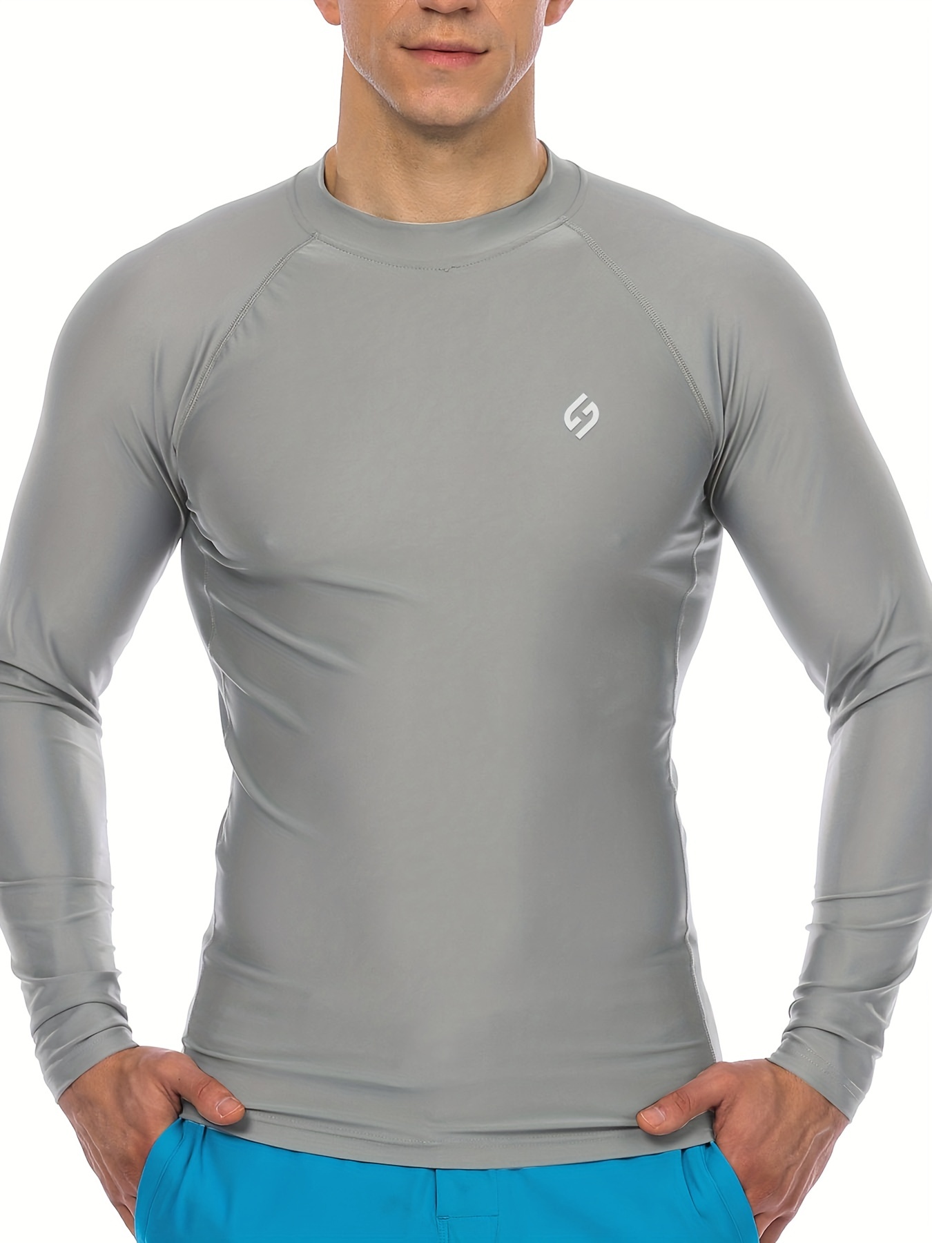 Men's Upf 50+ Sun Protection Shirt Active Stretch - Temu Canada