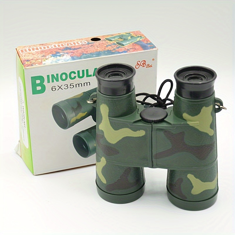 Mini prismáticos compactos para adultos y niños, binoculares de bolsillo  pequeño de alta potencia de 20 x 25 pulgadas para observación de aves