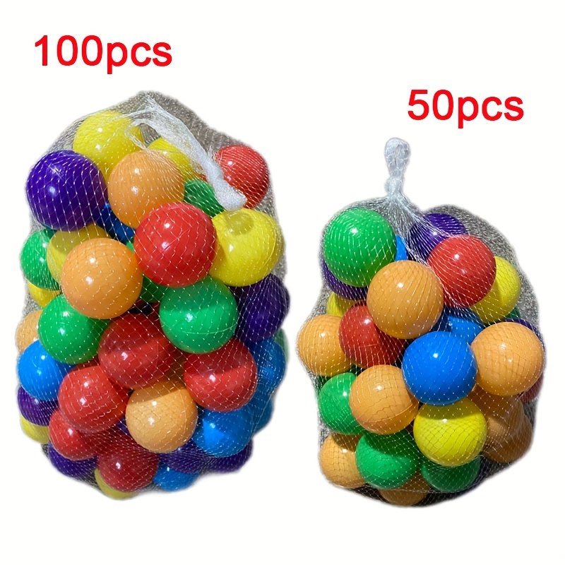 Lot De 20 Balles Colorées Pour Piscine À Balles, Balles Océaniques