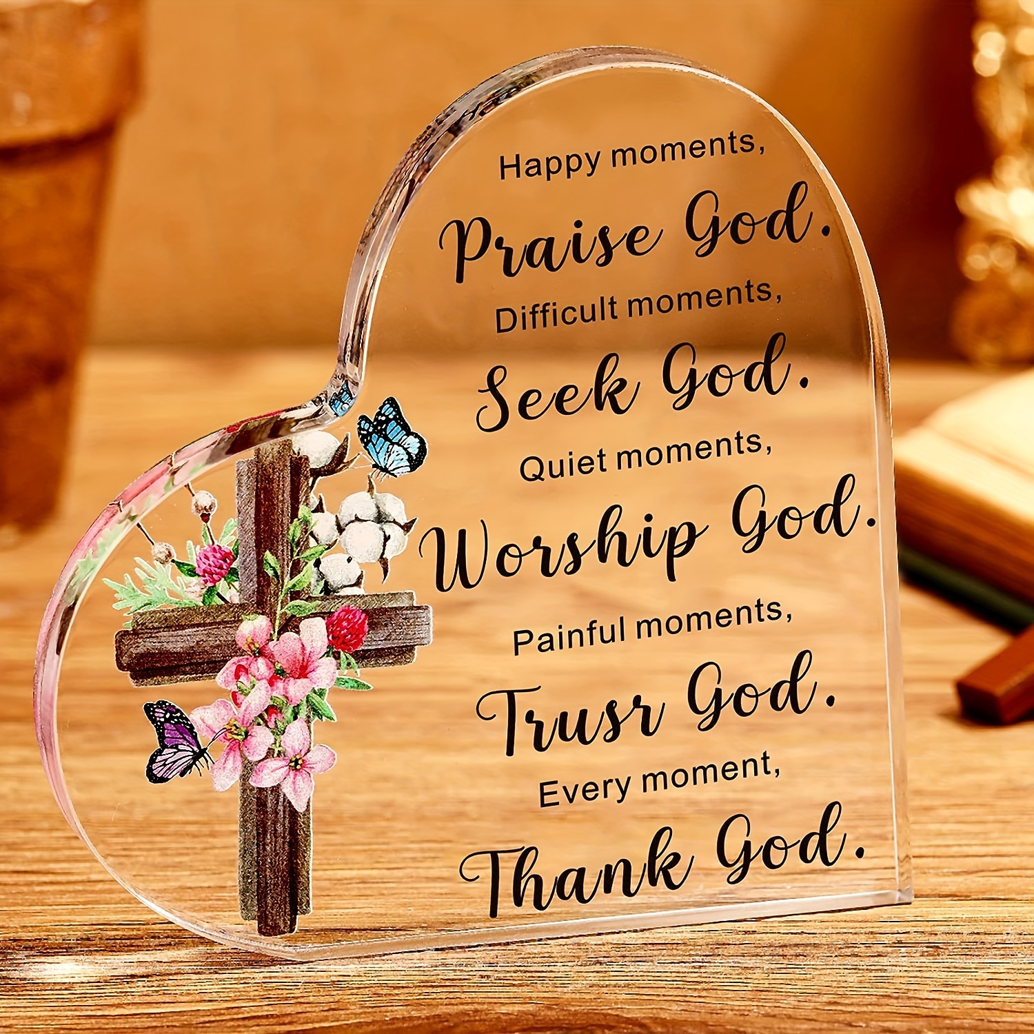 Acrylic Christian Gifts For Women Inspirational Gifts With - Temu