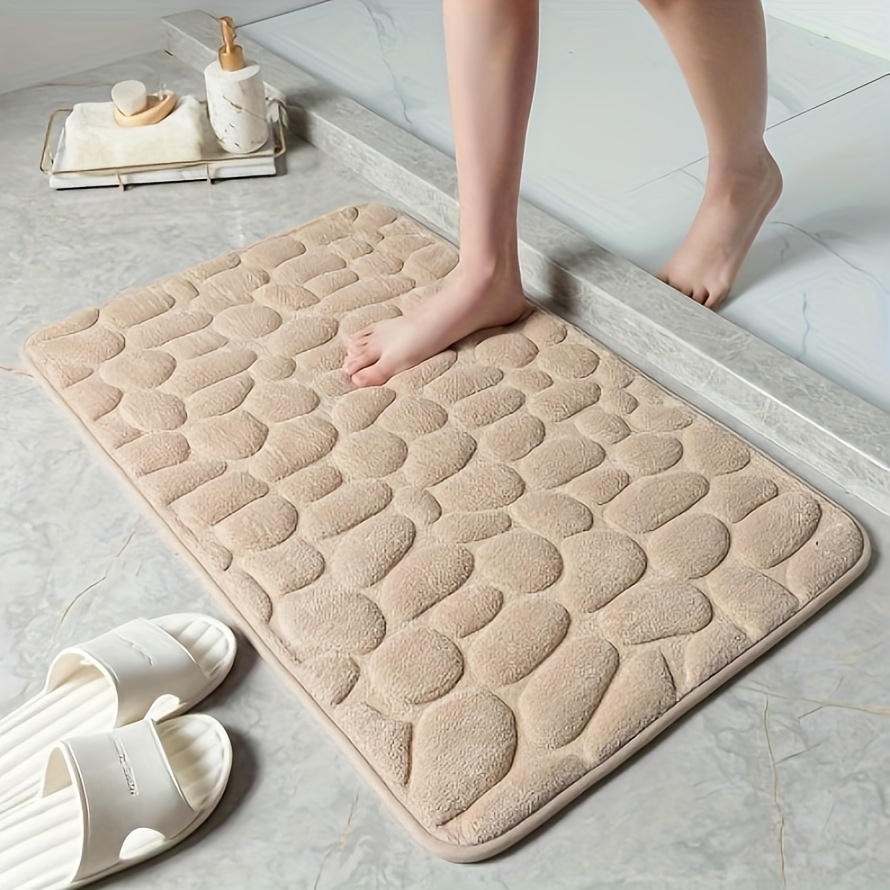Non slip Memory Foam Bath Rugs Quick Dry Machine Washable - Temu