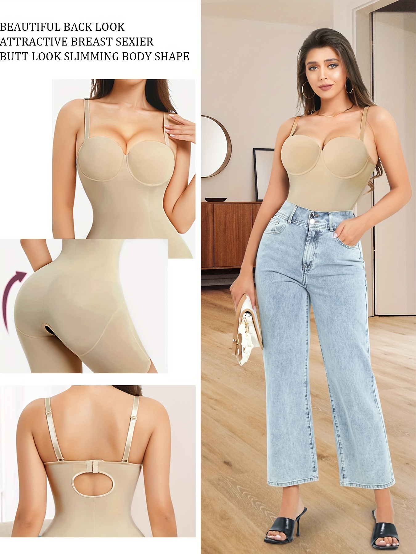 Buy Slimming Pants Women Body Shaper Tummy Control Shapewear Half