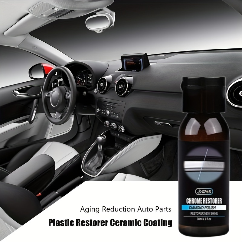 Metal Polish Restorer Car Metal Polish Restorer 30ml Metal Polish Cleaner  For Cars & Motorcycles Chrome