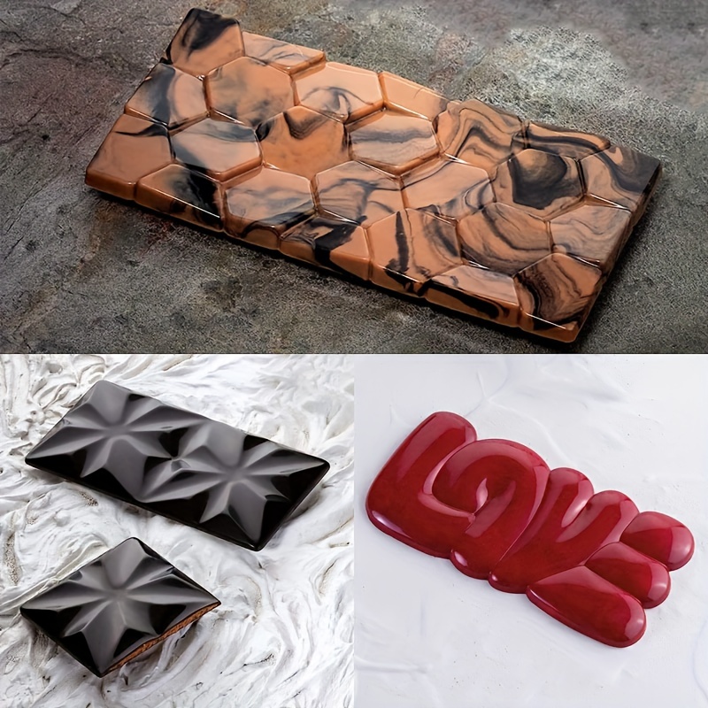 Polycarbonate Protein Bar Mold Chocolate DIY Mould