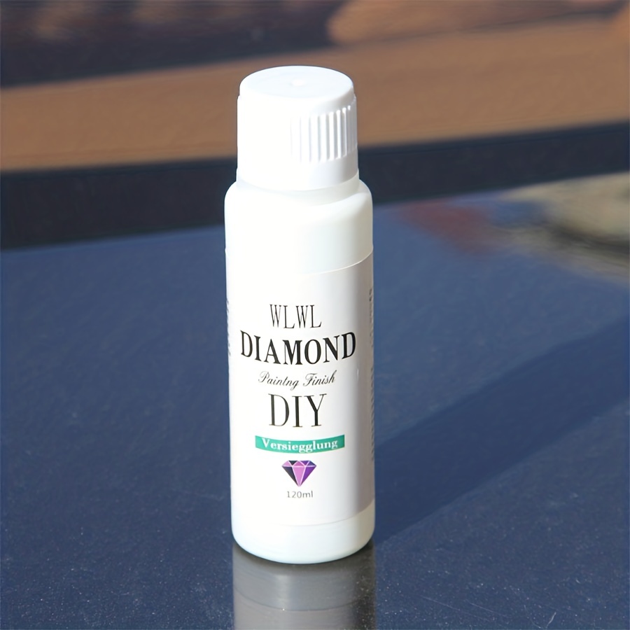 New Artificial Diamond Painting Sealant And Protector Sealant To Prevent  Diamond Loss And Enhance Shine, 120ml, Artificial Diamond Embroidery Tool