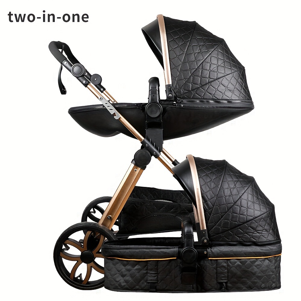 Cochecito de bebé 3 en 1 - carrito y silla de coche - plegable