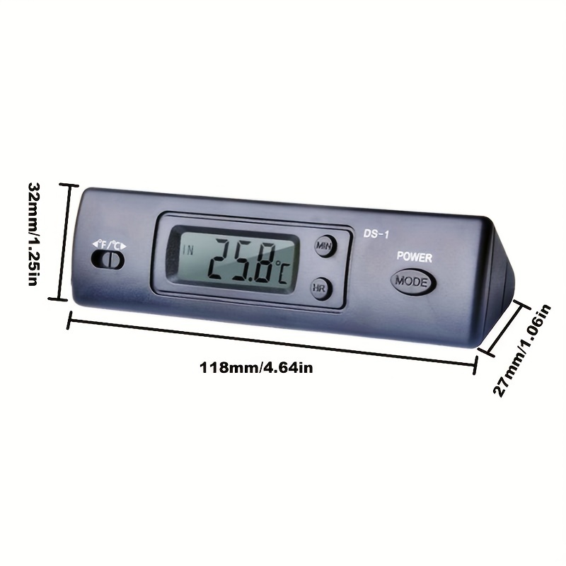 12V Auto Thermometer innen und außen digitales LCD Display T18