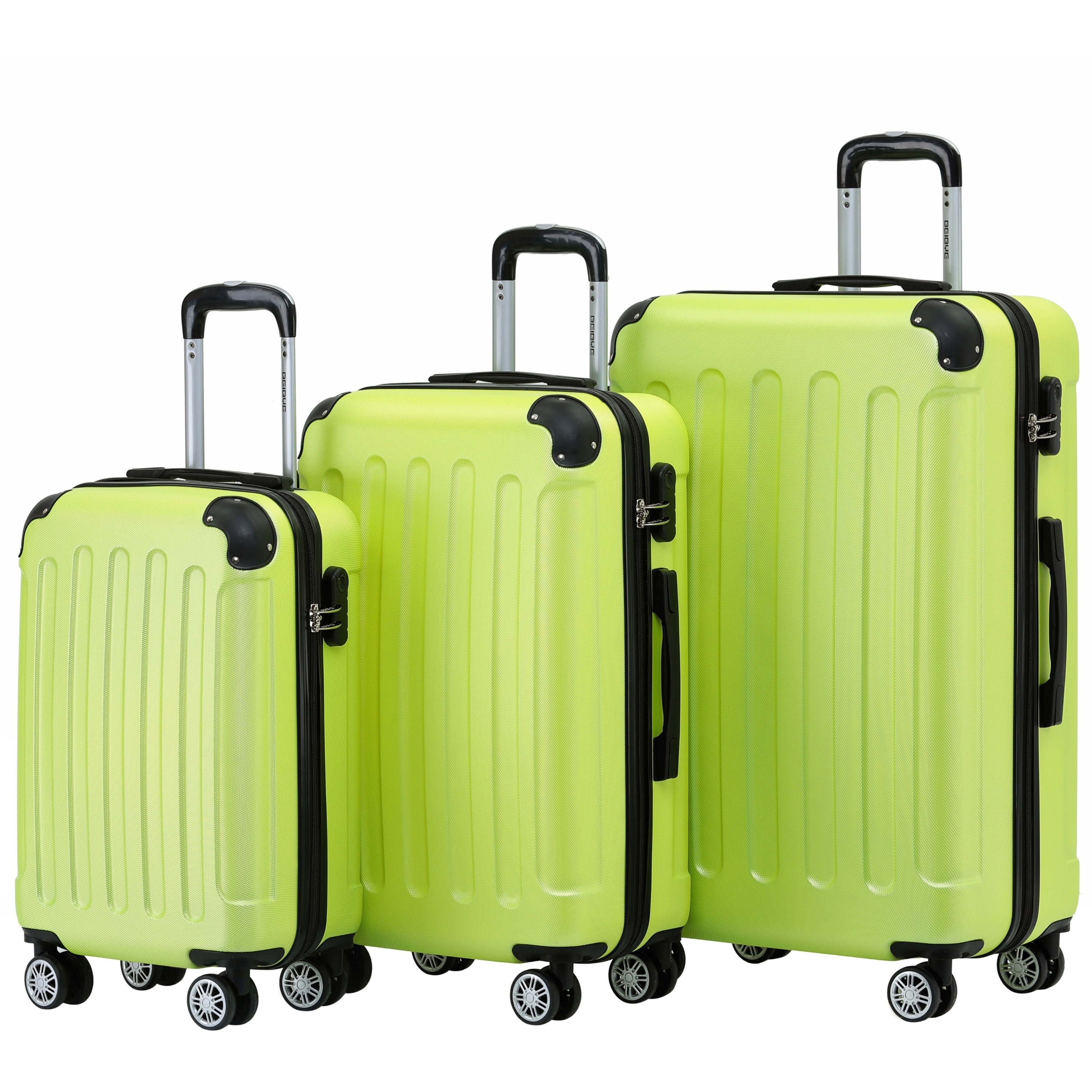 Valise à bagages de 20/24/28' valise à roulettes de 3 pièces Sacs