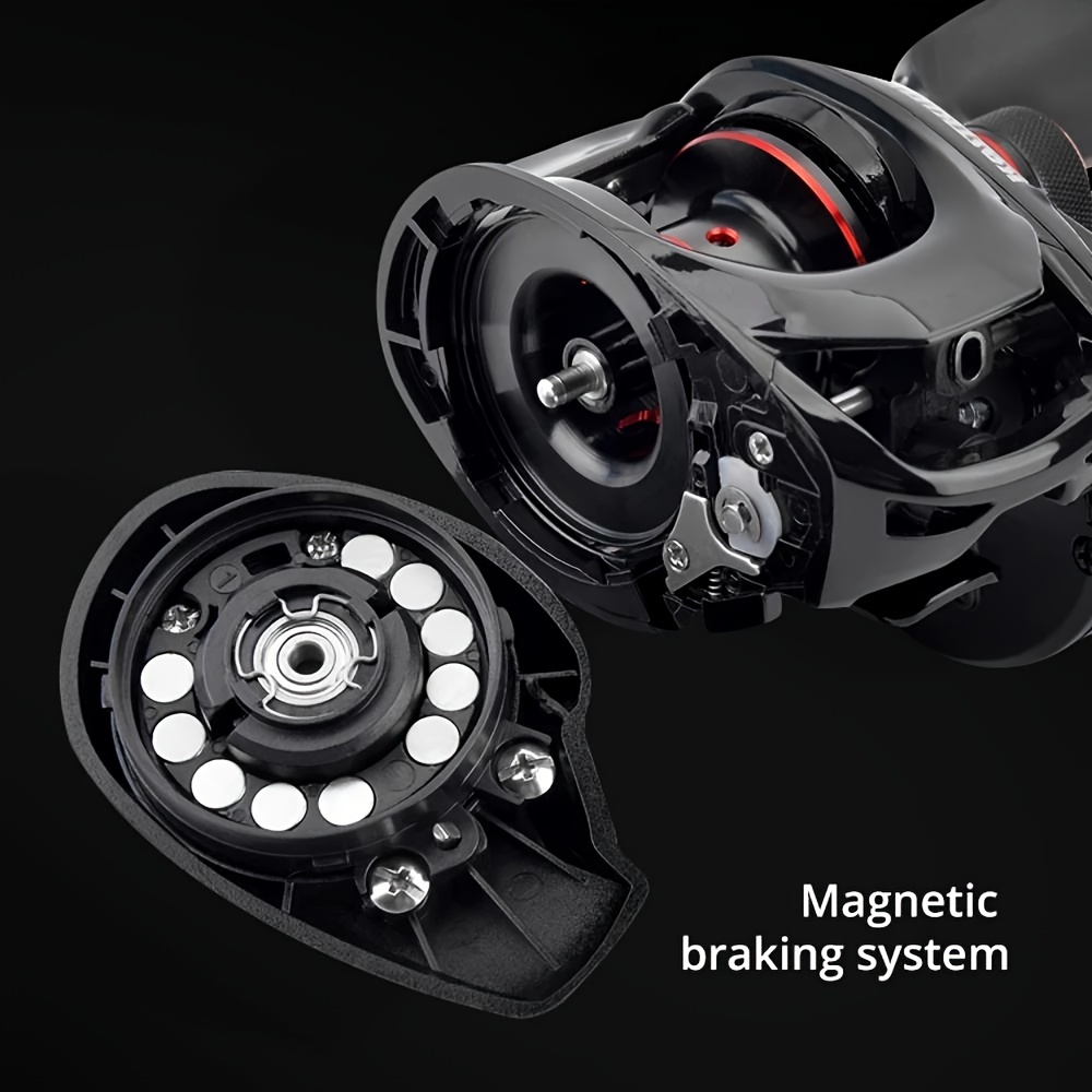 Ultralight Baitcasting Fishing Reel Wheel Coil 9kg Max Drag Magnetic Brake  11BB