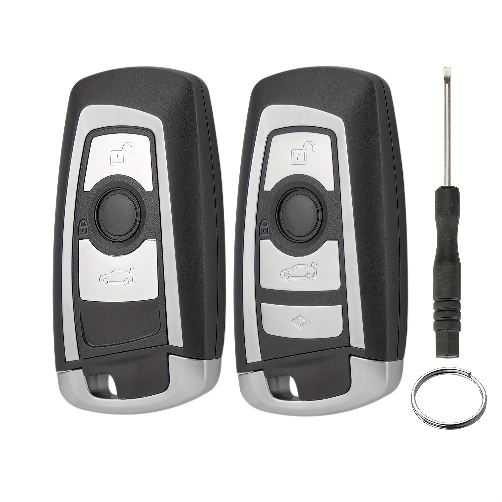 3 Tasten Keyless Smart Remote Key Fob Case Cover Shell - Temu Germany