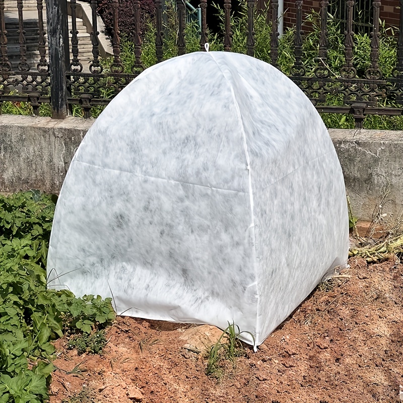 Couverture de protection contre le gel des plantes d'hiver Sac de  protection des plantes antigel Résistant aux UV, L (yu-1)