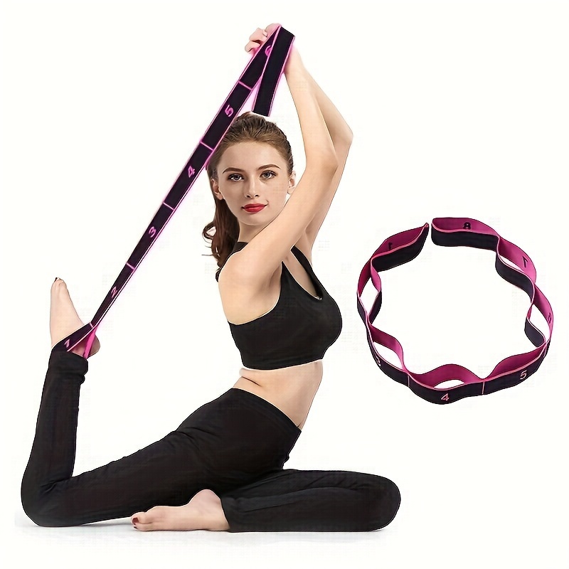 Yoga Stretching Belt Cotton Thicken Fitness Pulling Rop For - Temu