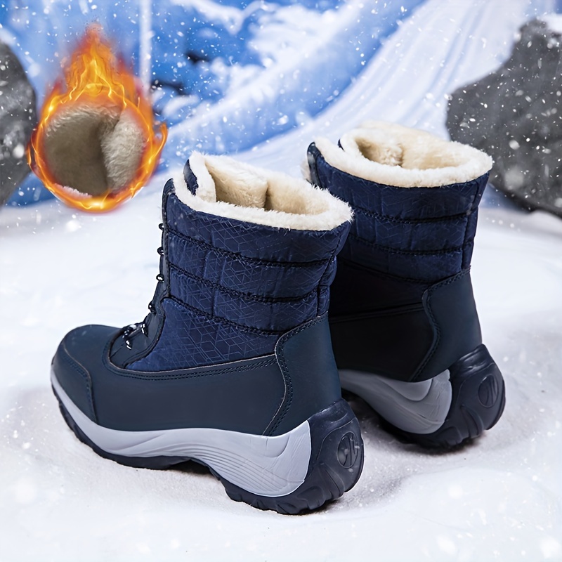  Lfzhjzc Waterproof Comfortable Womens Snow Boots, Warm