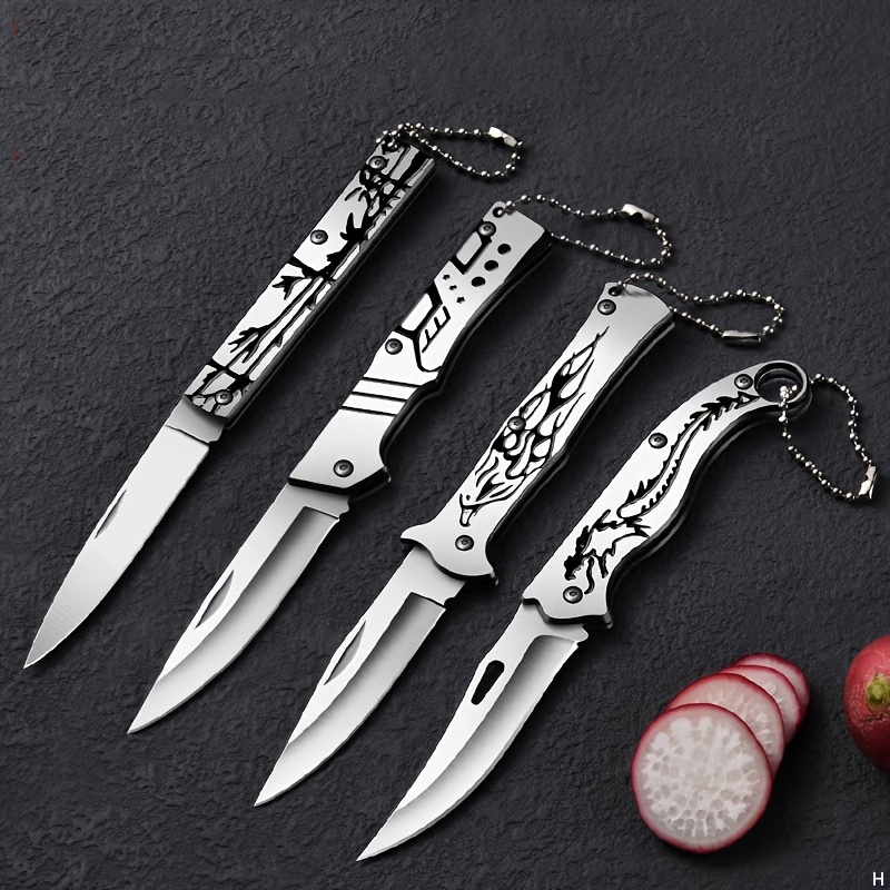Kitchen Sharp Knife Set, Outdoor Folding Knife Fruit Knife