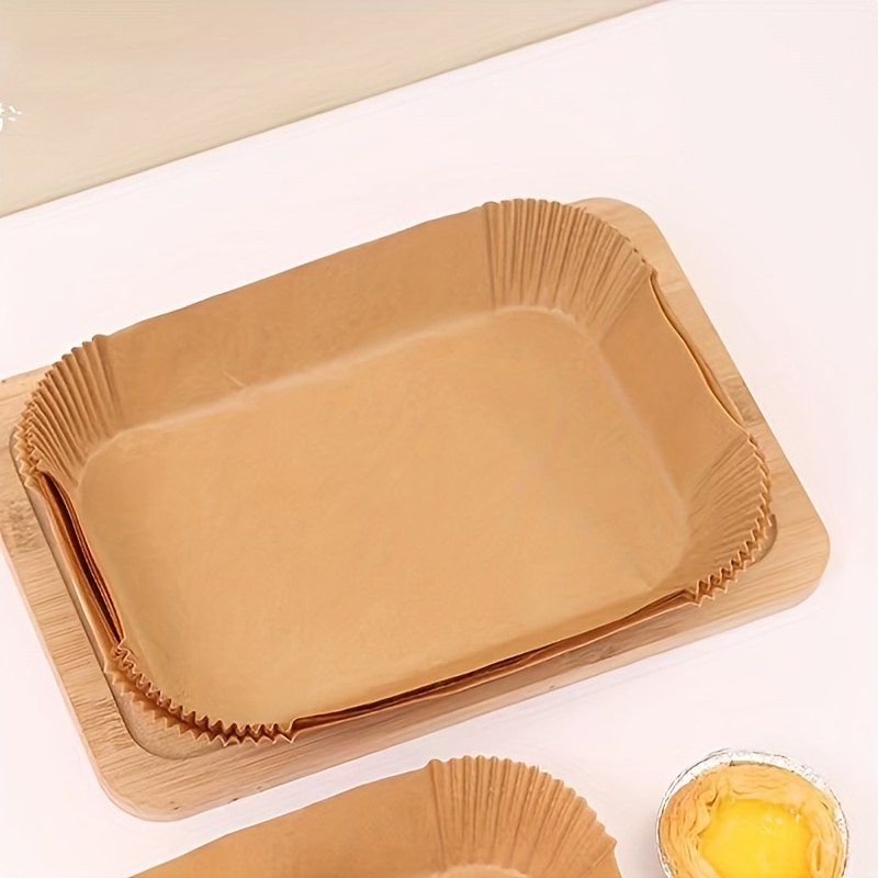 White Oil absorbing Paper+ Air Fryer Paper Baking Pan - Temu