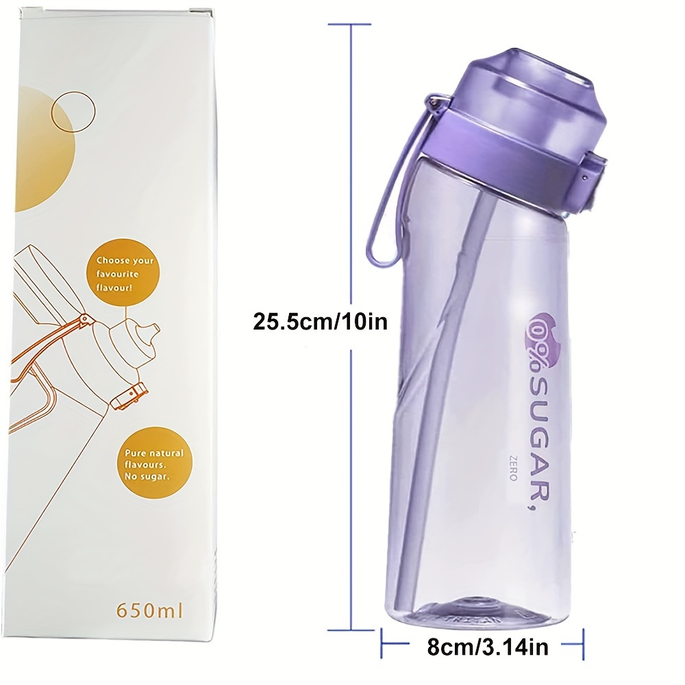  50 Strong Botella de agua deportiva para apretar, paquete de 2  unidades, 22 onzas, sin BPA, tapa de empujar y jalar fácil de abrir,  fabricada en Estados Unidos (plateado) : Deportes