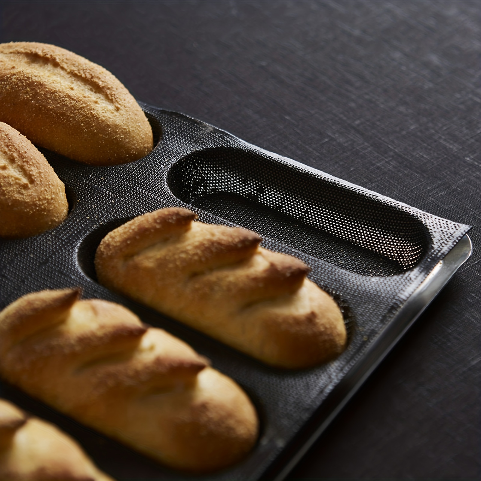Moule en silicone Mini baguette bread