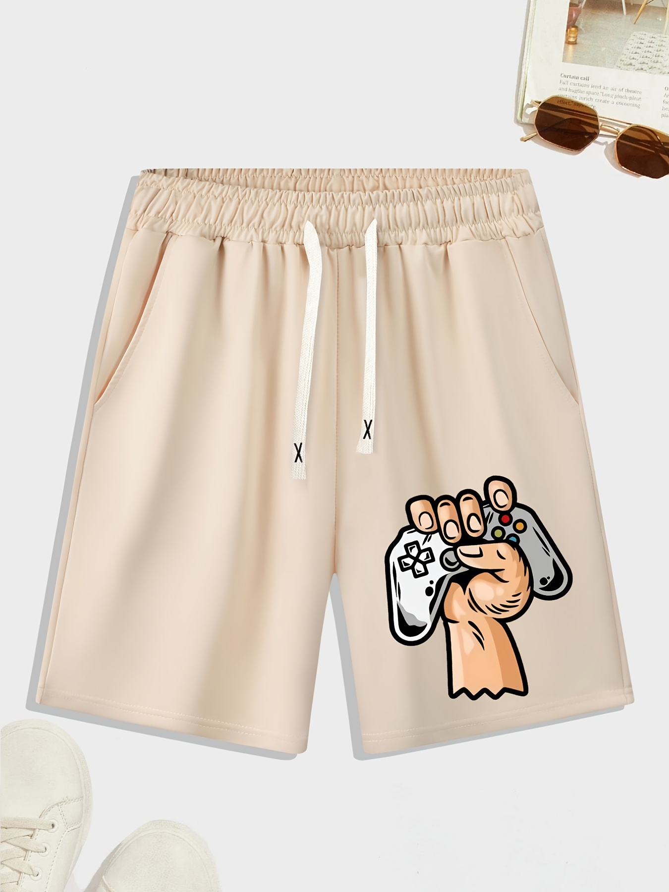Summer New Mens Shorts Casual Drawstring Shorts - Men's Clothing
