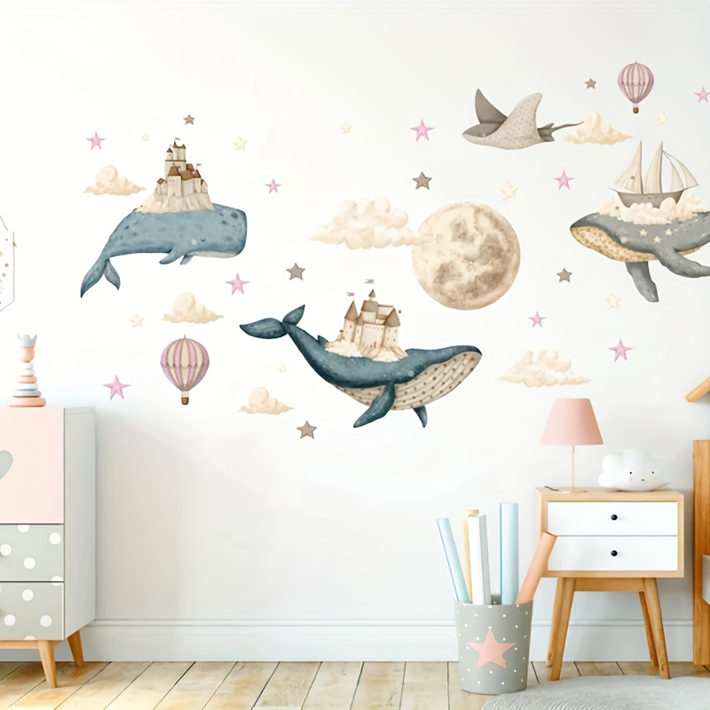 Créatif Totoro Mural Amovible Sticker Mural Chambre D'Enfants