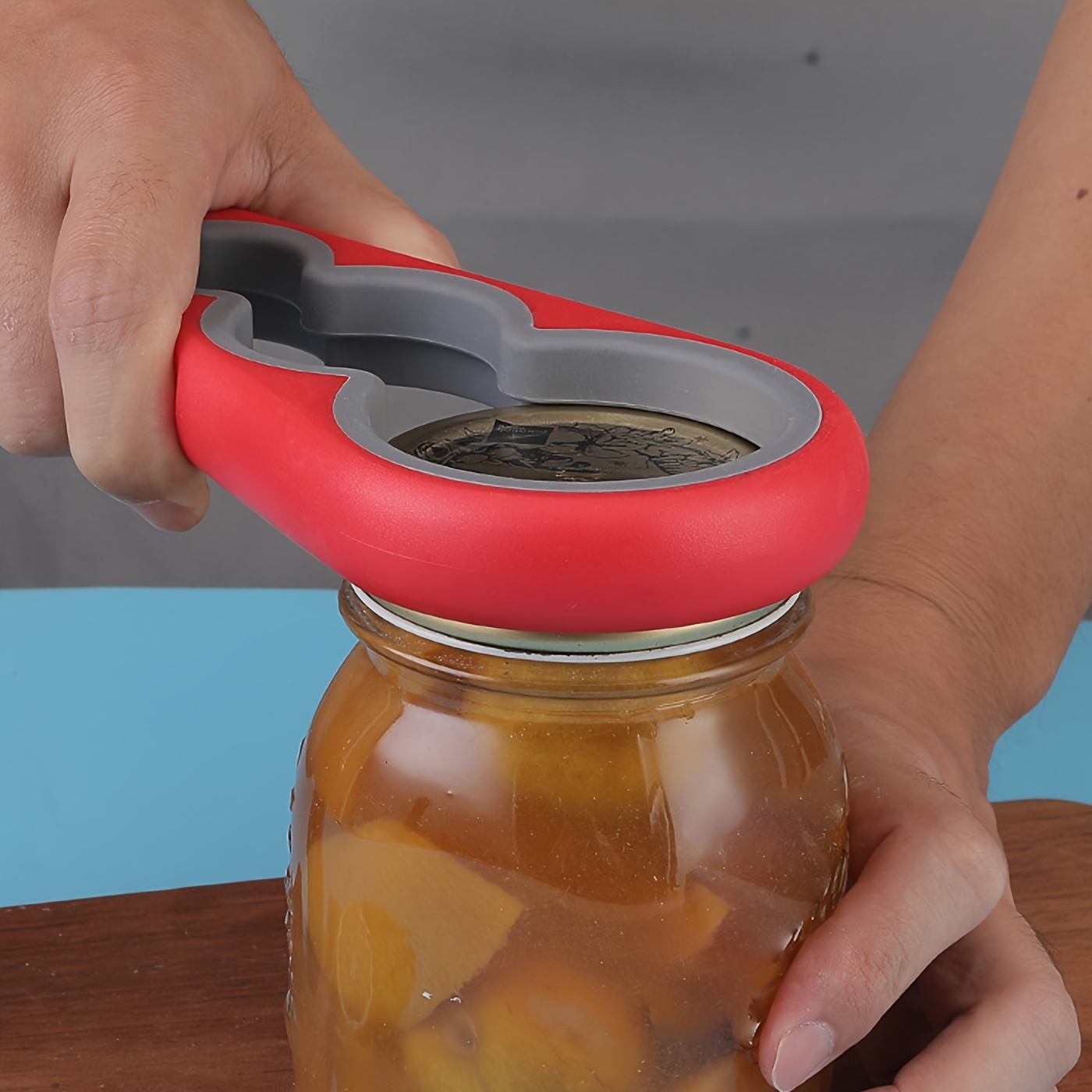 Jar Opener | Under Cabinet Jar Lid and Bottle Opener | Effortless Jar  Opener For Weak Hands & Seniors with Arthritis | Suitable for Any Size Jar