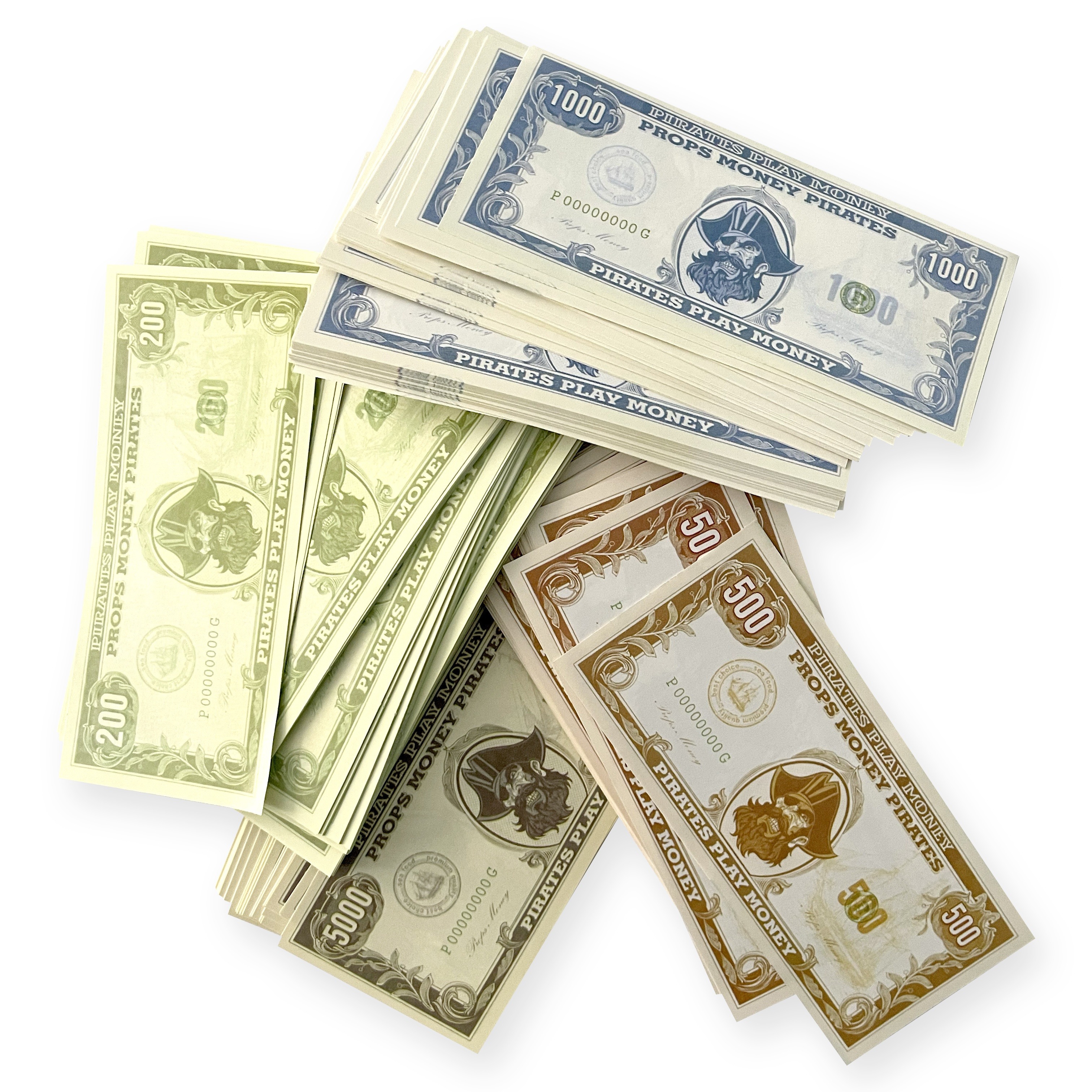 Prop Money 500 Euro Bills Realistic, Play Money One Stack 100 Pcs for Movie  Props, Kids and Party