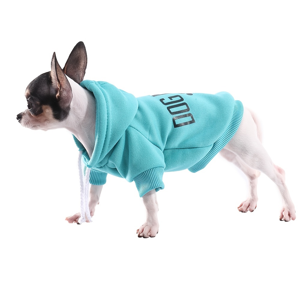  Dog Sweater Hoodie Winter Puppy Hoodies for Small