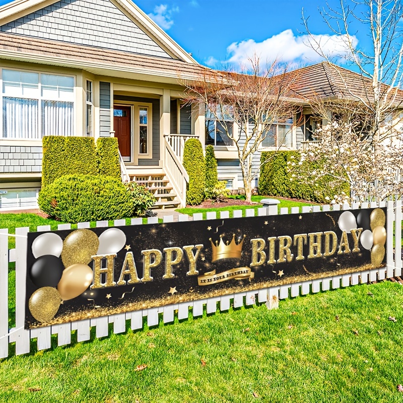 Birthday Party Banner Birthday Party Decoration Party Supply - Temu