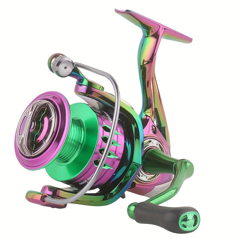 Spinning Fishing Reel Max Drag 30KG 4+1BB 4.1:1 Gear Ratio with Left Right  Interchangeable Fishing Reel for Freshwater Saltwater