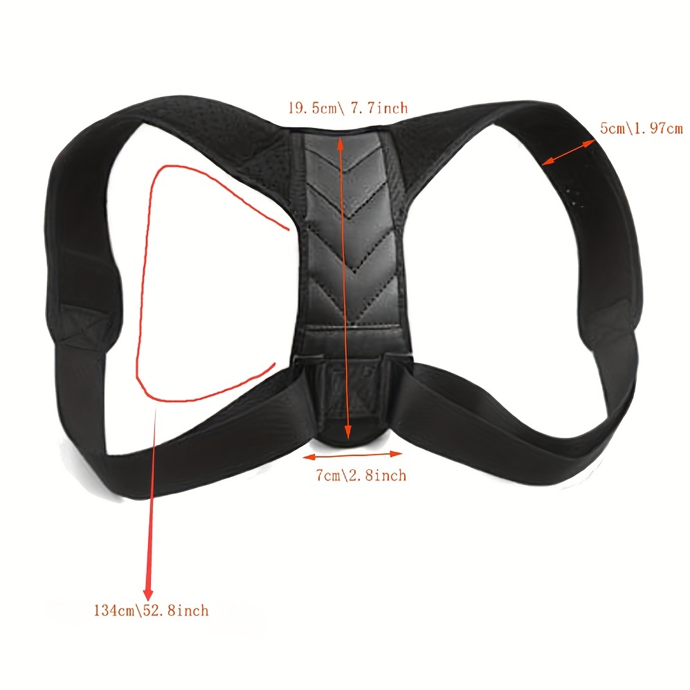 Adjustable Posture Corrector for Back Support