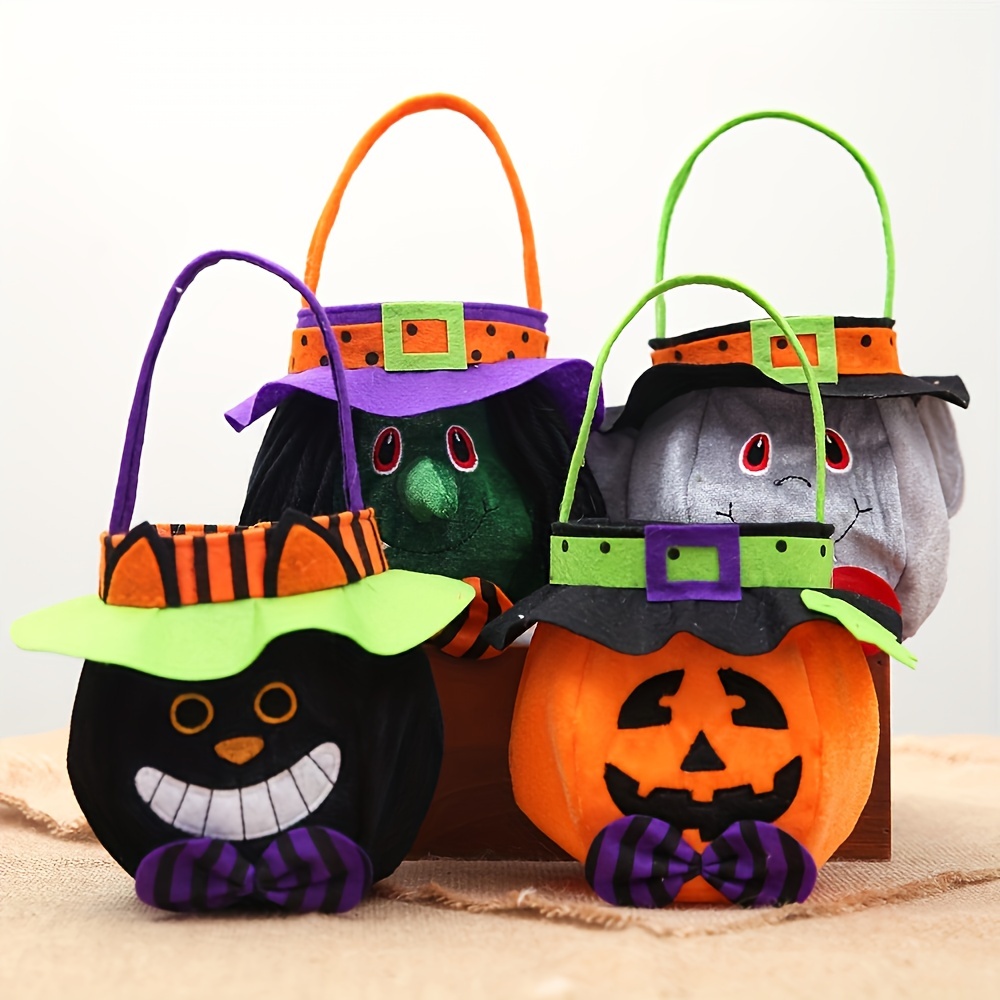 Forniture Decorazioni Sacchetti Caramelle Halloween Borsa - Temu Italy