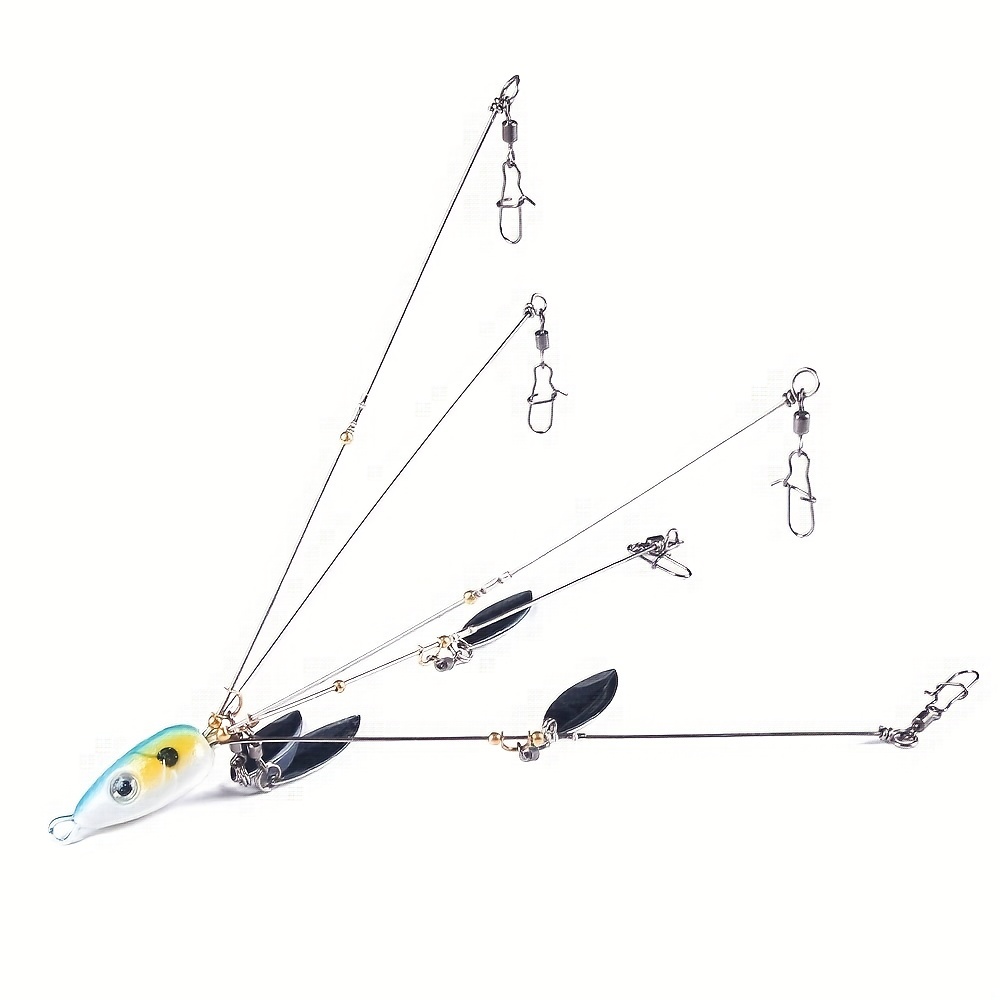 5 Arms Umbrella Rig Fishing Ultralight Tripod Bass - Temu United Kingdom
