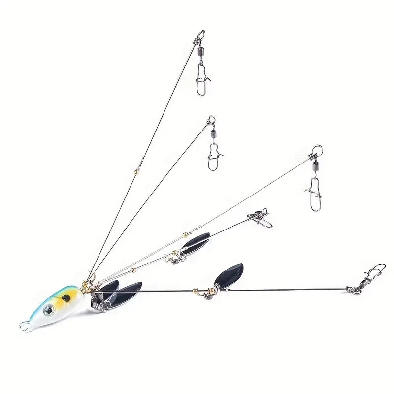 Premium 5 arm Umbrella Rig Effective Fishing Fishing - Temu Canada