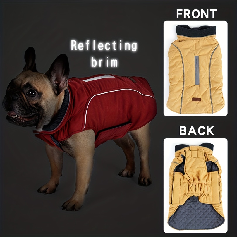 Warm Dog Coat For Small Medium And Large Dogs Perfect For Autumn