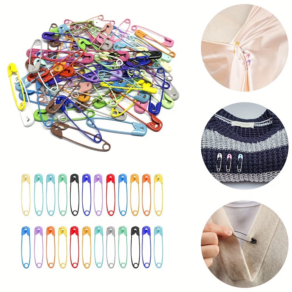 Safety Pins Mini Colored Safety Pins Bulk Sewing Pins For - Temu