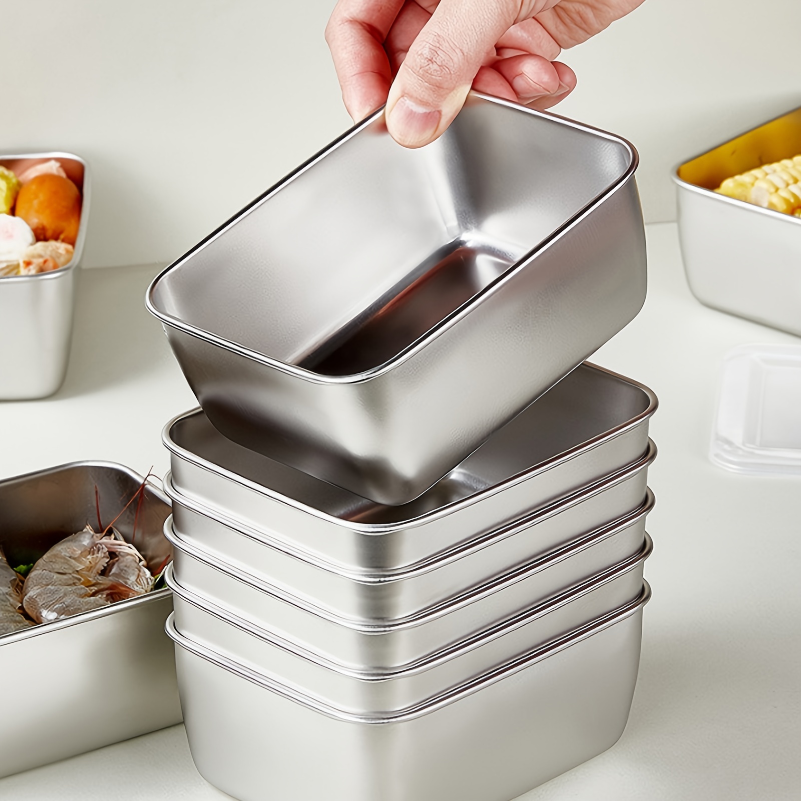 Stainless Steel Meat Containers