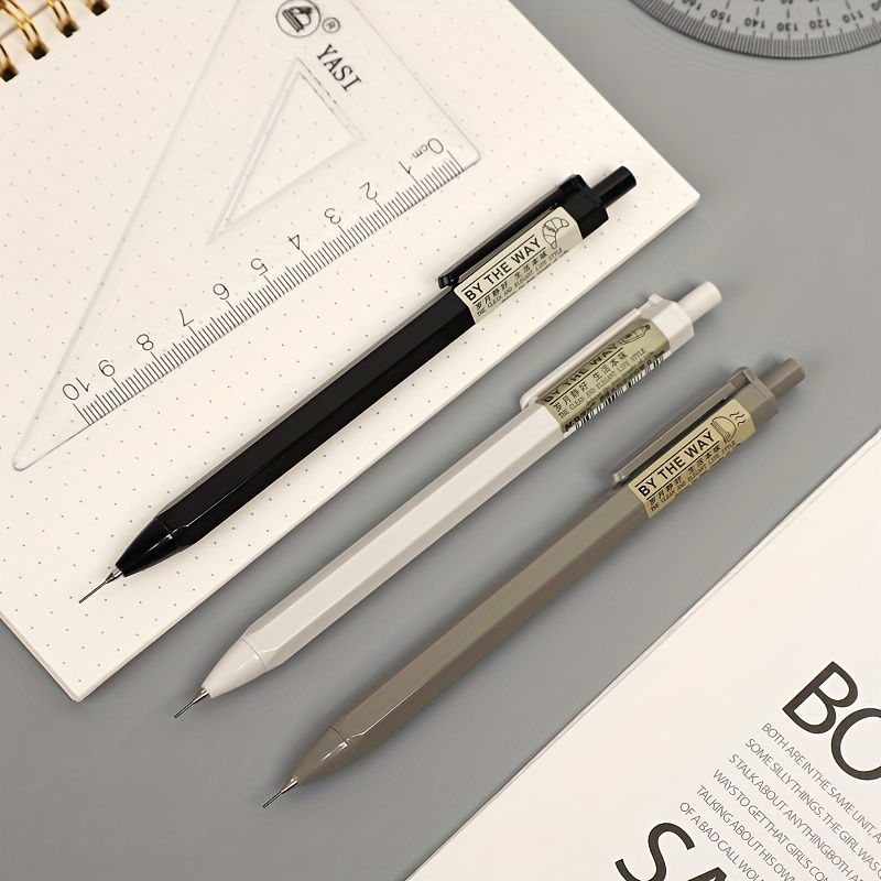 MUJI Triangular 2-Color Ballpoint Pen with Mechanical Pencil